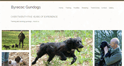 Desktop Screenshot of byrecocgundogs.co.uk